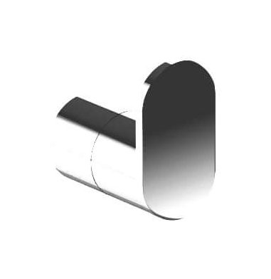 Cabide de Parede Inox Brilhante Serie Verona